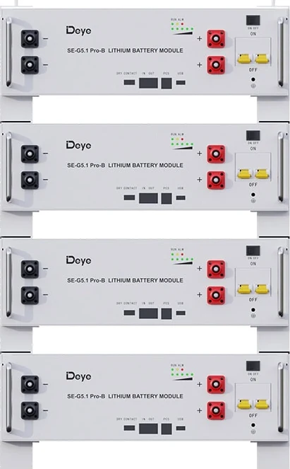 Deye battery storage, representative product from the range